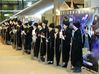 Harry Potter 1 - Film stars for a night!  Some BST children pose as Harry Potter at the Japanese film premiere of the film.jpg